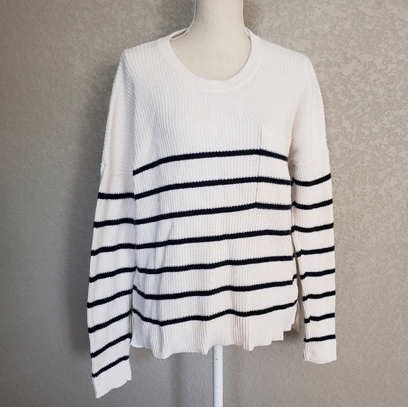 Madewell Sweaters - Madewell Thompson pocket ribbed sweater